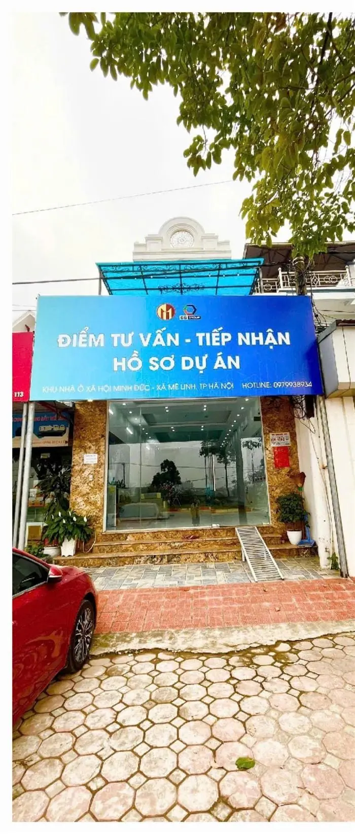 Văn phòng hỗ trợ, tiếp nhận hồ sơ NOXH Minh Đức tại xã Thiên Lộc, Hà Nội