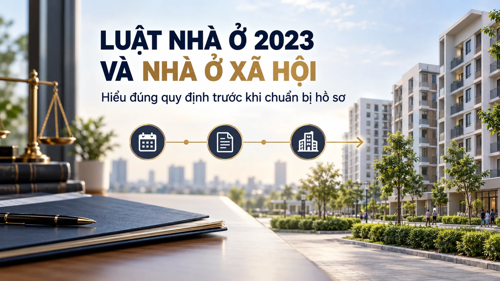Luật Nhà ở 2023 và nhà ở xã hội: Hiểu đúng quy định trước khi chuẩn bị hồ sơ